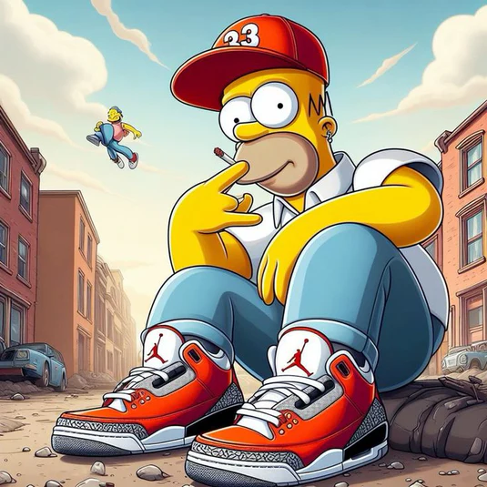 Homer_Simpson_Air_Jordan_3_outfit