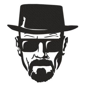 Heisenberg Embroidery Design - Breaking Bad