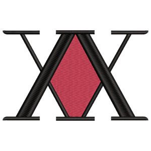 HxH Logo Embroidery Design - Hunter x Hunter Anime Embroidery Design