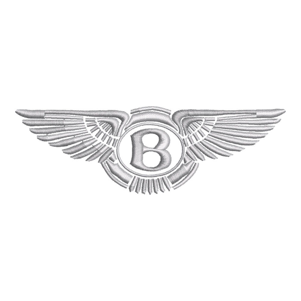 Bentley Logo Embroidery Design