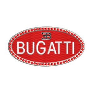 Bugatti Logo Embroidery Design - Car Embroidery Design