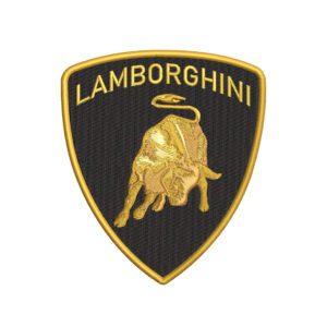 Lamborghini Logo Embroidery Design - Car Embroidery Design