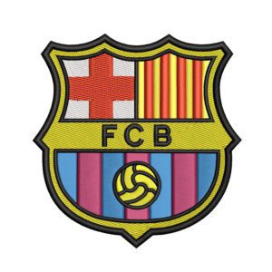 FC Barcelona - FCB Logo Embroidery Design File - Football Sports Team Logo Embroidery Design