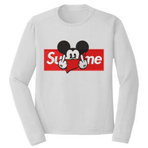 Mickey Supreme Embroidery Design