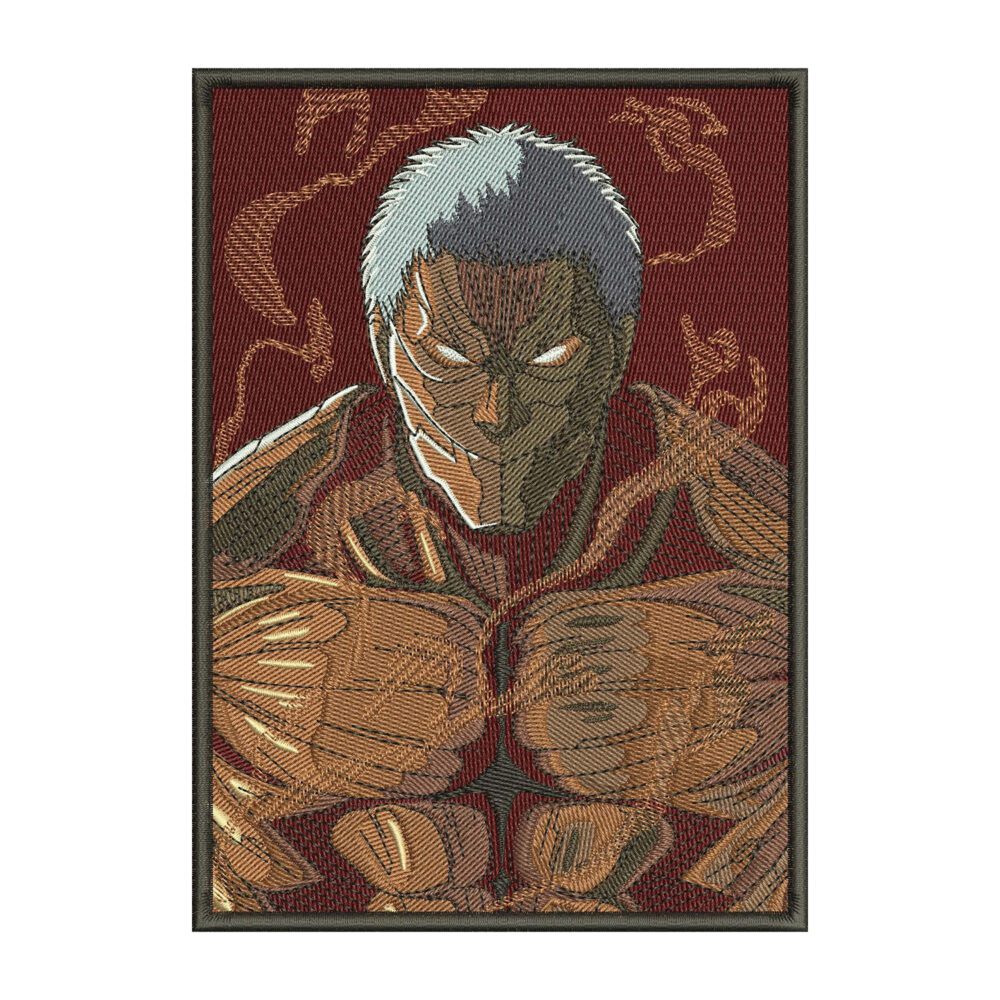 Attack on Titan Anime Embroidery Design