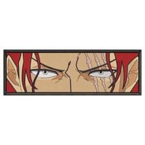 Shanks Eyes Embroidery Design - One Piece Anime Embroidery Design