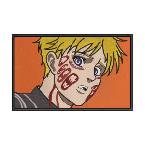 Armin Arlert Embroidery Design File - Attack on Titan Anime Embroidery Design