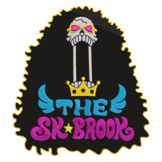 Brook Soul King Embroidery Design - One Piece Anime Embroidery Design