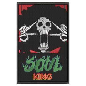 Brook Soul King Embroidery Design - One Piece Anime Embroidery Design