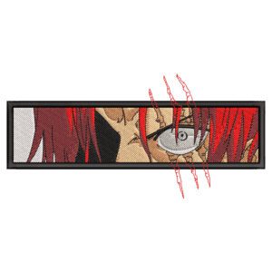 Shanks Eyes Embroidery Design - One Piece Anime Embroidery Design