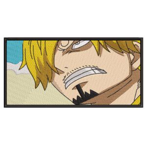 Sanji Embroidery Design - One Piece Anime Embroidery Design