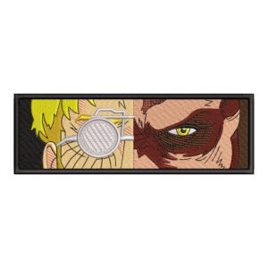 Zeke Titan Eyes Embroidery Design File - Attack on Titan Anime Embroidery Design