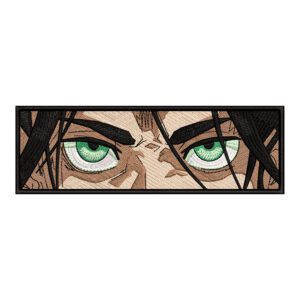 Eren Eyes Embroidery Design File - Attack on Titan Anime Embroidery Design