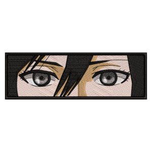 Mikasa Eyes Embroidery Design File - Attack on Titan Anime Embroidery Design