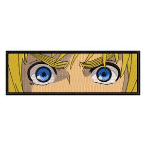 Armin Eyes Embroidery Design File - Attack on Titan Anime Embroidery Design