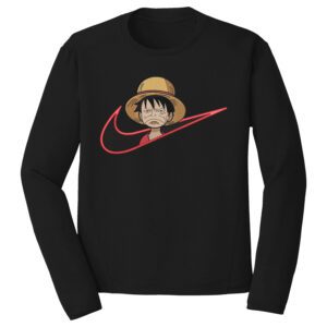 One Piece Anime Nike Embroidery Design