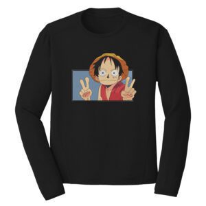 One Piece Anime Embroidery Design