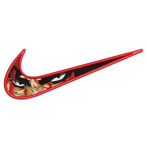 Guts Swoosh Embroidery Design - Berserk Nike Anime Embroidery Design