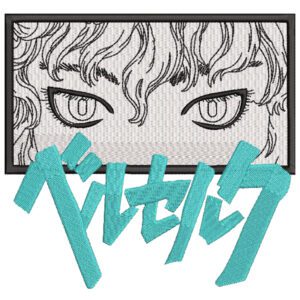 Griffith Embroidery Design - Berserk Anime Embroidery Design