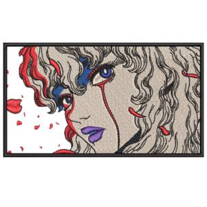 Griffith Embroidery Design - Berserk Anime Embroidery Design