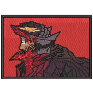 Guts Armour Embroidery Design - Berserk Anime Embroidery Design