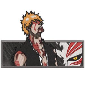 Ichigo Embroidery Design - Bleach Anime Embroidery Design