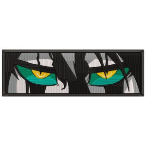 Ulquiorra Eyes Embroidery Design - Bleach Anime Embroidery Design