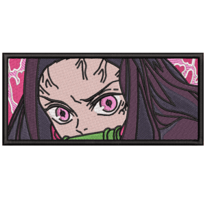 Nezuko Embroidery Design - Demon Slayer Anime Embroidery Design