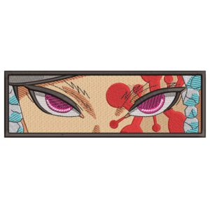 Tengen Eyes Embroidery Design - Demon Slayer Anime Embroidery Design