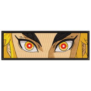 Rengoku Eyes Embroidery Design - Demon Slayer Anime Embroidery Design