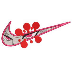 Uzui Swoosh Embroidery Design - Demon Slayer Nike Anime Embroidery Design