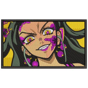 Daki Embroidery Design - Demon Slayer Anime Embroidery Design