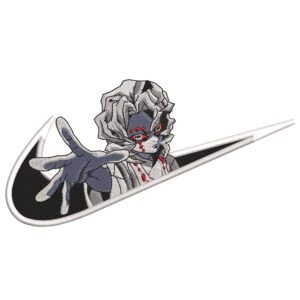 Rui Swoosh Embroidery Design - Demon Slayer Nike Anime Embroidery Design