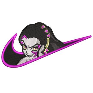 Daki Swoosh Embroidery Design - Demon Slayer Nike Anime Embroidery Design