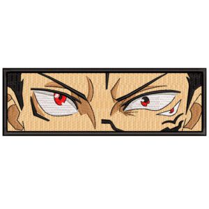 Sukuna Eyes Embroidery Design - Jujutsu Kaisen Anime Embroidery Design