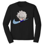 Killua Swoosh Embroidery Design - Hunter x Hunter Nike Anime Embroidery Design