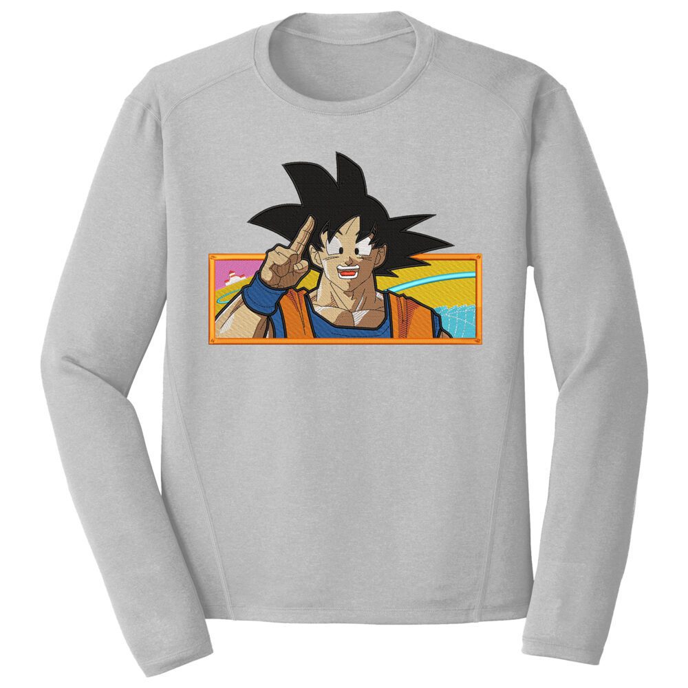 Dragon Ball Anime Embroidery Design