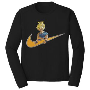 Dragon Ball Nike Anime Embroidery Design