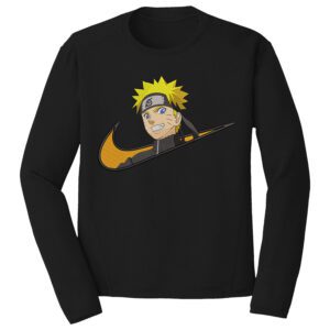 Naruto Nike Anime Embroidery Design