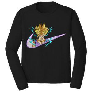 Dragon Ball Nike Anime Embroidery Design