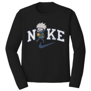 Naruto Nike Anime Embroidery Design