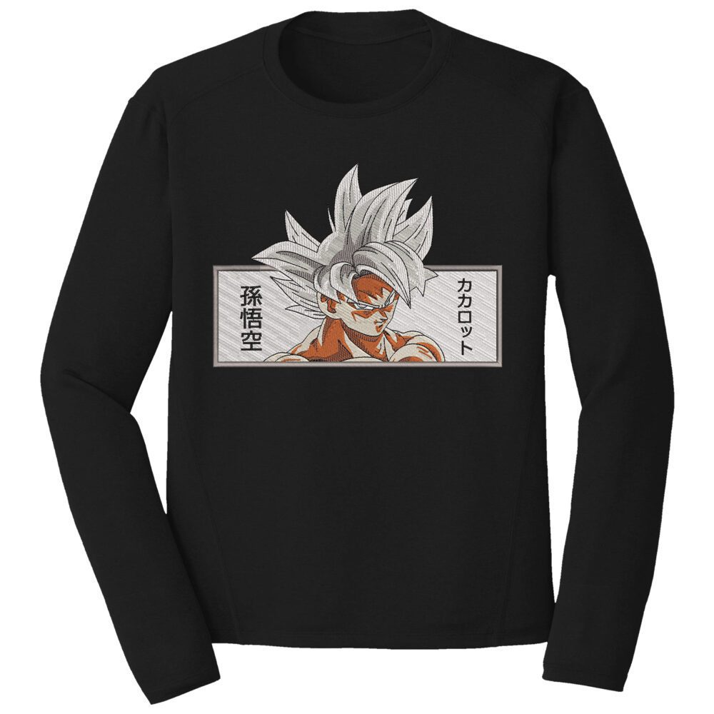 Dragon Ball Anime Embroidery Design