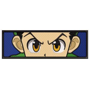 Gon Eyes Embroidery Design - Hunter x Hunter Anime Embroidery Design