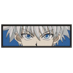 Killua Eyes Embroidery Design - Hunter x Hunter Anime Embroidery Design