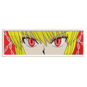 Kurapika Eyes Embroidery Design - Hunter x Hunter Anime Embroidery Design