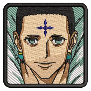 Chrollo Face Embroidery Design - Hunter x Hunter Anime Embroidery Design