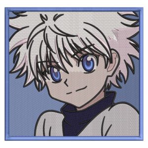 Killua Embroidery Design - Hunter x Hunter Anime Embroidery Design