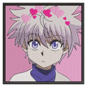 Killua Embroidery Design - Hunter x Hunter Anime Embroidery Design