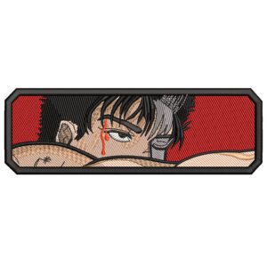 Guts Eyes Embroidery Design - Berserk Anime Embroidery Design