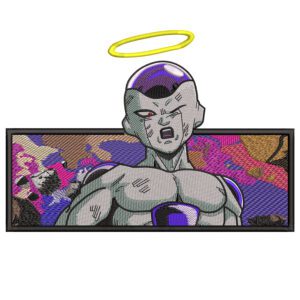 Frieza Embroidery Design - Dragon Ball Anime Embroidery Design